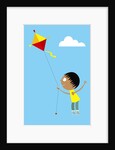 Flying A Kite by Anonymous