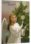 Christmas Greetings Postcard by Anonymous