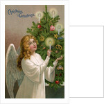 Christmas Greetings Postcard by Anonymous
