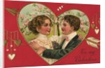 To My Valentine Postcard by Anonymous