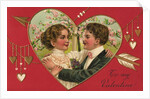 To My Valentine Postcard by Anonymous