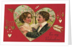 To My Valentine Postcard by Anonymous