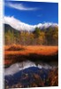 Mountains, autumn colors and lake by Anonymous
