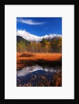 Mountains, autumn colors and lake by Anonymous