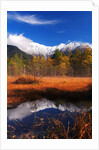 Mountains, autumn colors and lake by Anonymous