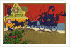 Illustration of Horse-Drawn Carriage Arriving at Inn by Anonymous