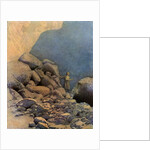 Second Voyage of Sinbad Illustration by Maxfield Parrish