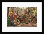 Illustration of Columbus' Reception at Barcelona by Anonymous