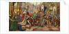 Illustration of Columbus' Reception at Barcelona by Anonymous