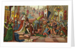 Illustration of Columbus' Reception at Barcelona by Anonymous