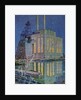 Illustration of Gould Street Gas and Electric Power Station by Robert McGill Mackall