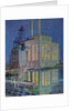 Illustration of Gould Street Gas and Electric Power Station by Robert McGill Mackall