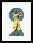 Illustration of Man Golfing by Anonymous