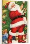 Merry Christmas Postcard by Anonymous