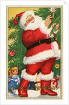 Merry Christmas Postcard by Anonymous