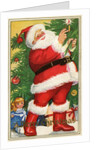 Merry Christmas Postcard by Anonymous