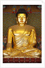 Statue of Sakyamuni Buddha in Main Hall of Jogyesa Temple by Anonymous