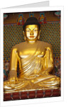 Statue of Sakyamuni Buddha in Main Hall of Jogyesa Temple by Anonymous