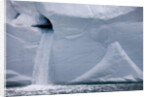 Water Pours From Face of Brasvellbreen Glacier on Nordaustlandet by Anonymous