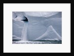 Water Pours From Face of Brasvellbreen Glacier on Nordaustlandet by Anonymous