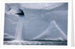 Water Pours From Face of Brasvellbreen Glacier on Nordaustlandet by Anonymous