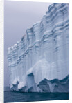 Striated Face of Brasvellbreen Glacier on Nordaustlandet by Anonymous