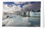 Icebergs Near Sveabreen Glacier in Nordfjorden by Corbis