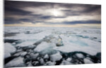 Storm Clouds Above Pack Ice in Habenichtbukta Bay by Anonymous