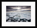 Storm Clouds Above Pack Ice in Habenichtbukta Bay by Anonymous
