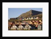 Town of Longyearbyen in Setting Midnight Sun by Anonymous