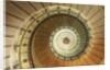 Spiral Staircase at Eckmuhl Lighthouse in Brittany by Anonymous