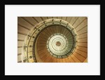 Spiral Staircase at Eckmuhl Lighthouse in Brittany by Anonymous