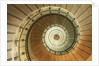 Spiral Staircase at Eckmuhl Lighthouse in Brittany by Anonymous
