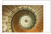 Spiral Staircase at Eckmuhl Lighthouse in Brittany by Anonymous