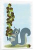 Squirrel Carrying Mound of Acorns by Anonymous