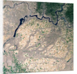 Grand Coulee Dam and Franklin Delano Roosevelt Lake in Summer by Anonymous