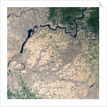 Grand Coulee Dam and Franklin Delano Roosevelt Lake in Summer by Anonymous
