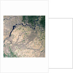 Grand Coulee Dam and Franklin Delano Roosevelt Lake in Summer by Anonymous