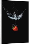Strawberry in Water by Anonymous