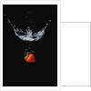 Strawberry in Water by Anonymous