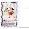 Illustration of "Ride a Cock Horse" Nursery Rhyme by Anonymous