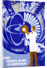 Soviet Poster Celebrating Atom by Anonymous