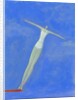 Diver on Springboard by Anonymous