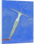 Diver on Springboard by Anonymous