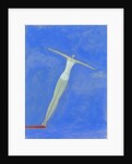Diver on Springboard by Anonymous