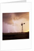 Lightning Striking Amid Farmland by Anonymous