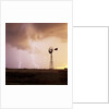 Lightning Striking Amid Farmland by Anonymous