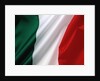 Italian flag by Anonymous