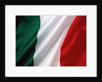 Italian flag by Anonymous