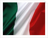 Italian flag by Anonymous